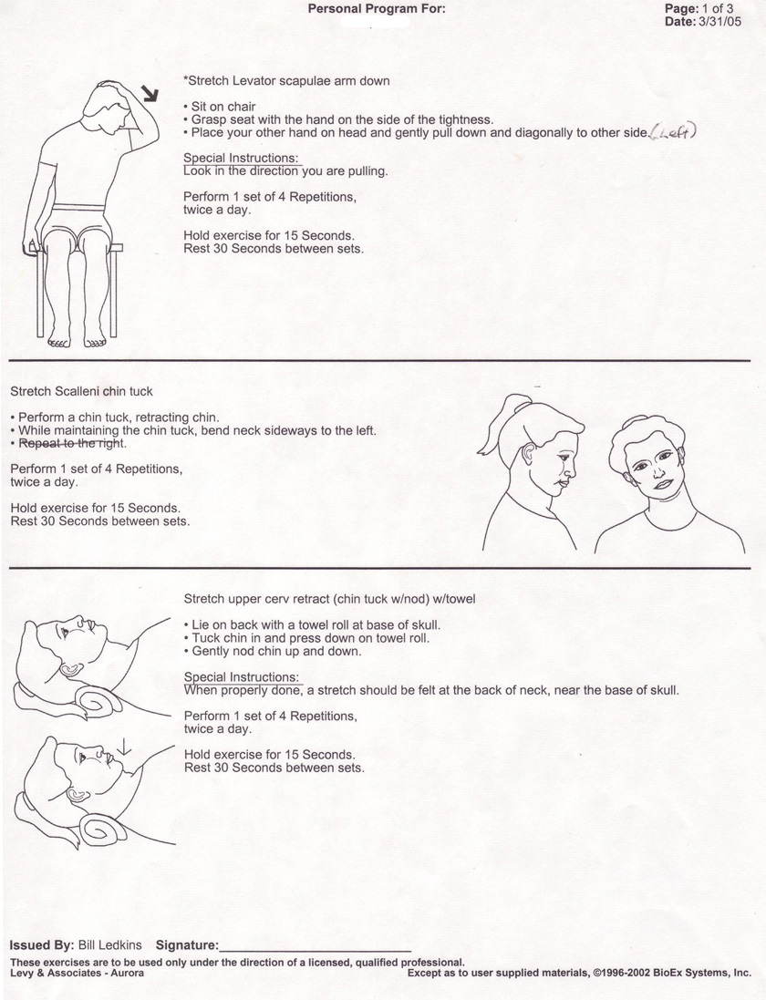 physical therapy